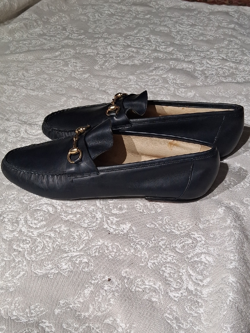 Gucci Vintage Men's Driving Shoes Size 12 - Picture 5 of 9